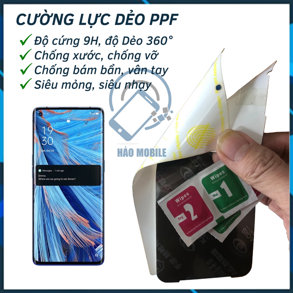 Dán cường lực dẻo PPF OPPO FIND X2 NEO