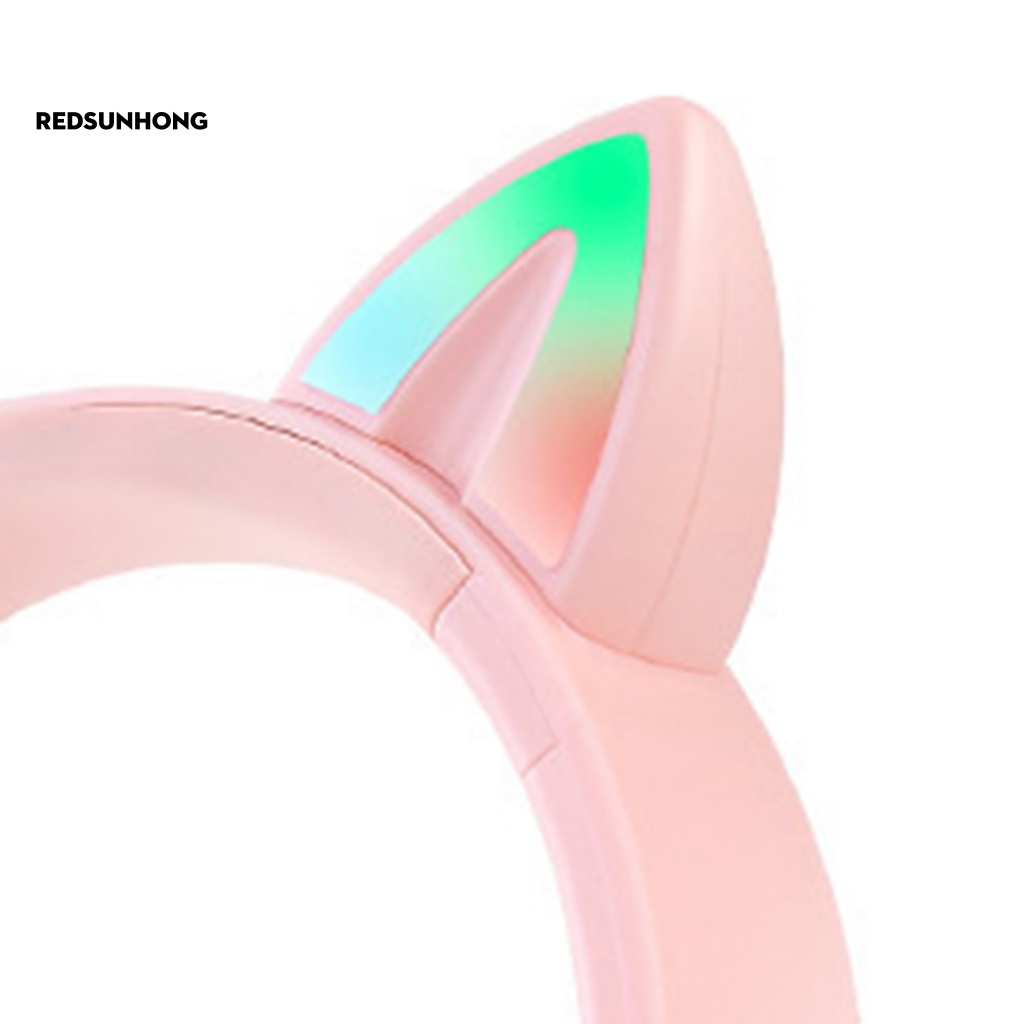 Tai Nghe RSH.z PT02 Kết Nối Bluetooth 5.0 Không Dây Âm Thanh HiFi Hình Tai Mèo