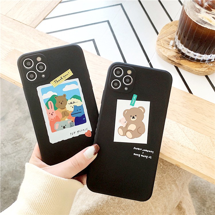 Ốp lưng iphone Frorest cạnh vuông in hình viền 5/5s/6/6plus/6s/6splus/7/7plus/8/8plus/x/xr/xs/11/12/pro/max/plus/promax | BigBuy360 - bigbuy360.vn