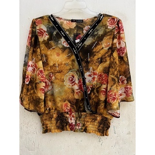 Áo Voan Lụa Nữ Tay Lỡ Cánh Dơi Hàng Quảng Châu Cao Cấp Free Size 50/65kg