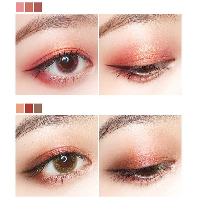 [Hàng mới về] Bảng phấn trang điểm mắt chống lem không thấm nước 6 màu hiệu NOVO | BigBuy360 - bigbuy360.vn