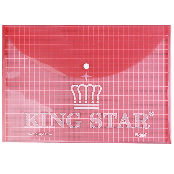 Bìa Nút King-Stars F/C - Màu Đỏ
