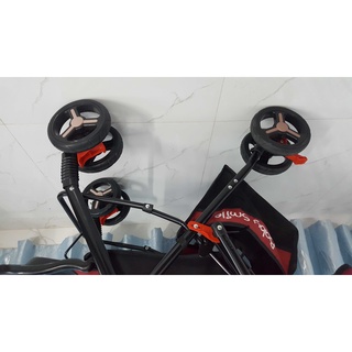 Xe đẩy 2 chiều HT 105 Khung Đen