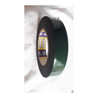 Cây băng keo dầu đen 10 cuộn 2 mặt 2.4cm siêu dính