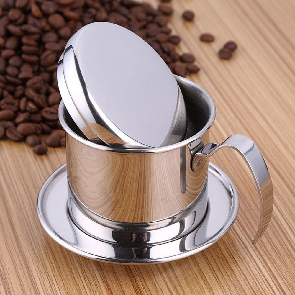 Dụng Cụ Lọc Cà Phê Bằng Thép Không Gỉ Thiết Kế Nhỏ Giọt Tiện Dụng Cho Nhà Bếp