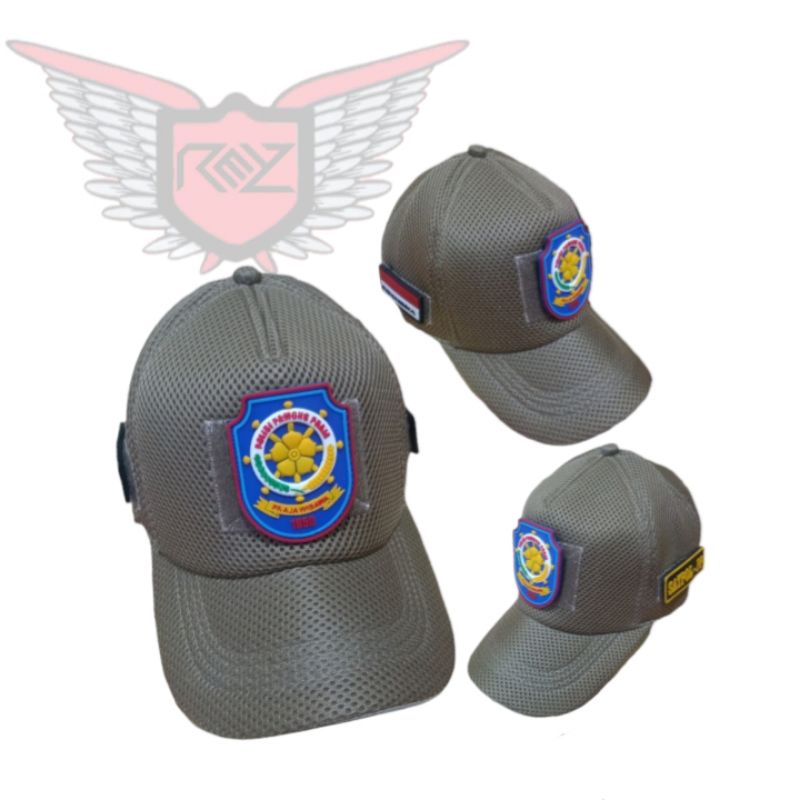 Mũ Lưỡi Trai Kèm Miếng Dán logo Cảnh Sát