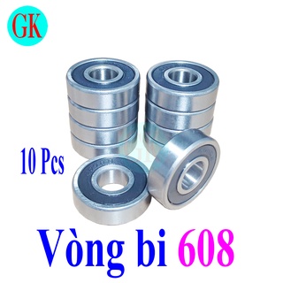 (10 viên) Vòng bi  608 RS [K-02-03]