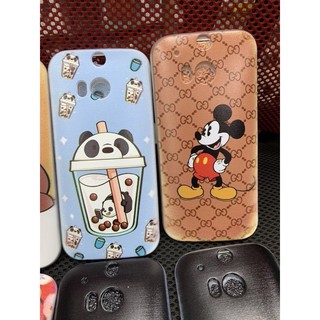 Ốp dẻo HTC M8 in hình kute