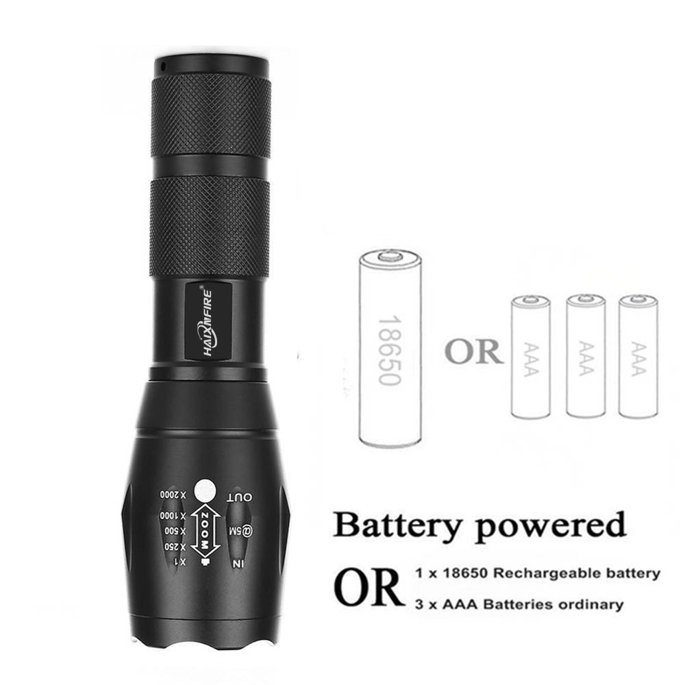 Đèn Pin Hồng Ngoại Haixnfire G700 Dùng Cho Cắm Trại