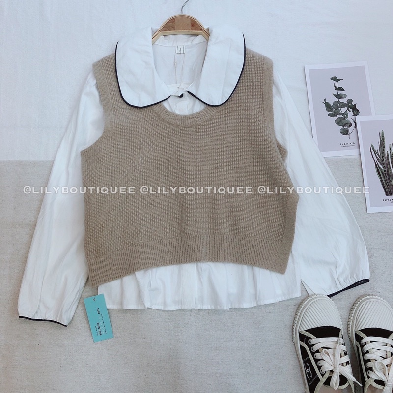 Gile hạt gạo xẻ 1 bên