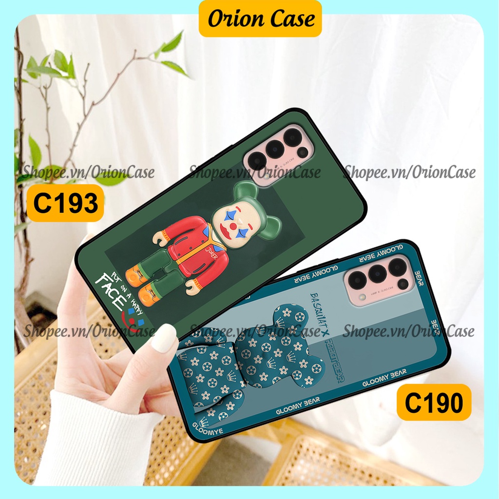 Ốp lưng Oppo Reno 5 4G / Reno 5 5G in hình bearbrick 3D thời trang, cá tính. ốp chống sốc, bền đẹp