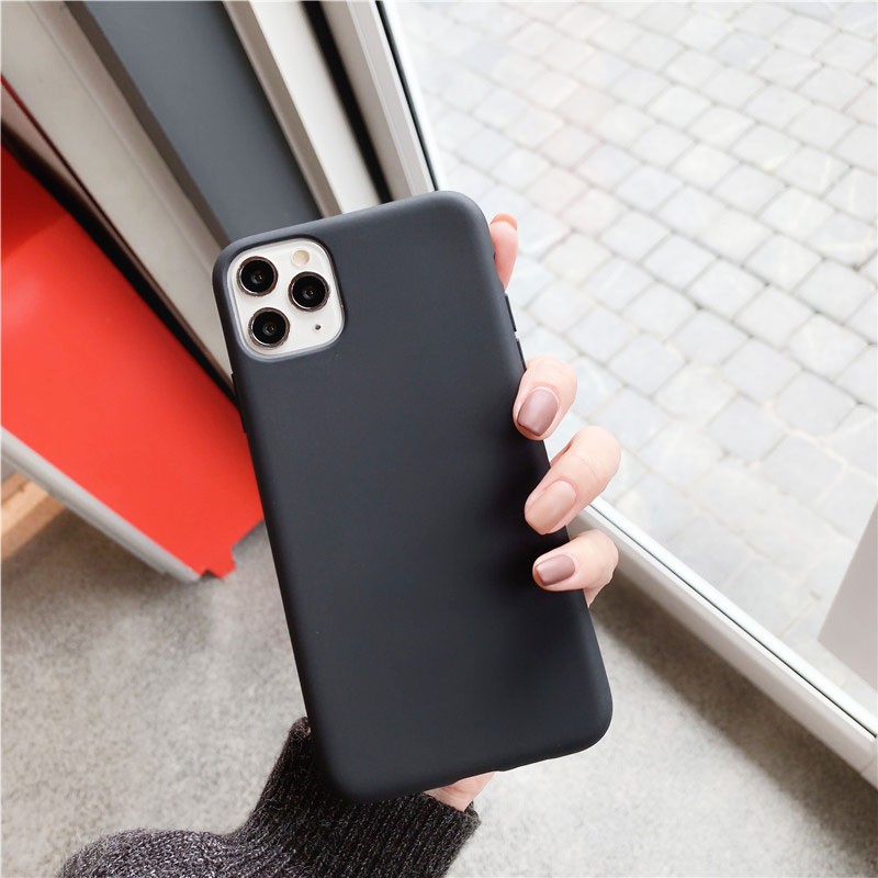 Ốp lưng iphone trơn dẻo 8 màu 5/5s/6/6plus/6s/6splus/7/7plus/8/8plus/x/xr/xs/11/12/pro/max/plus/promax