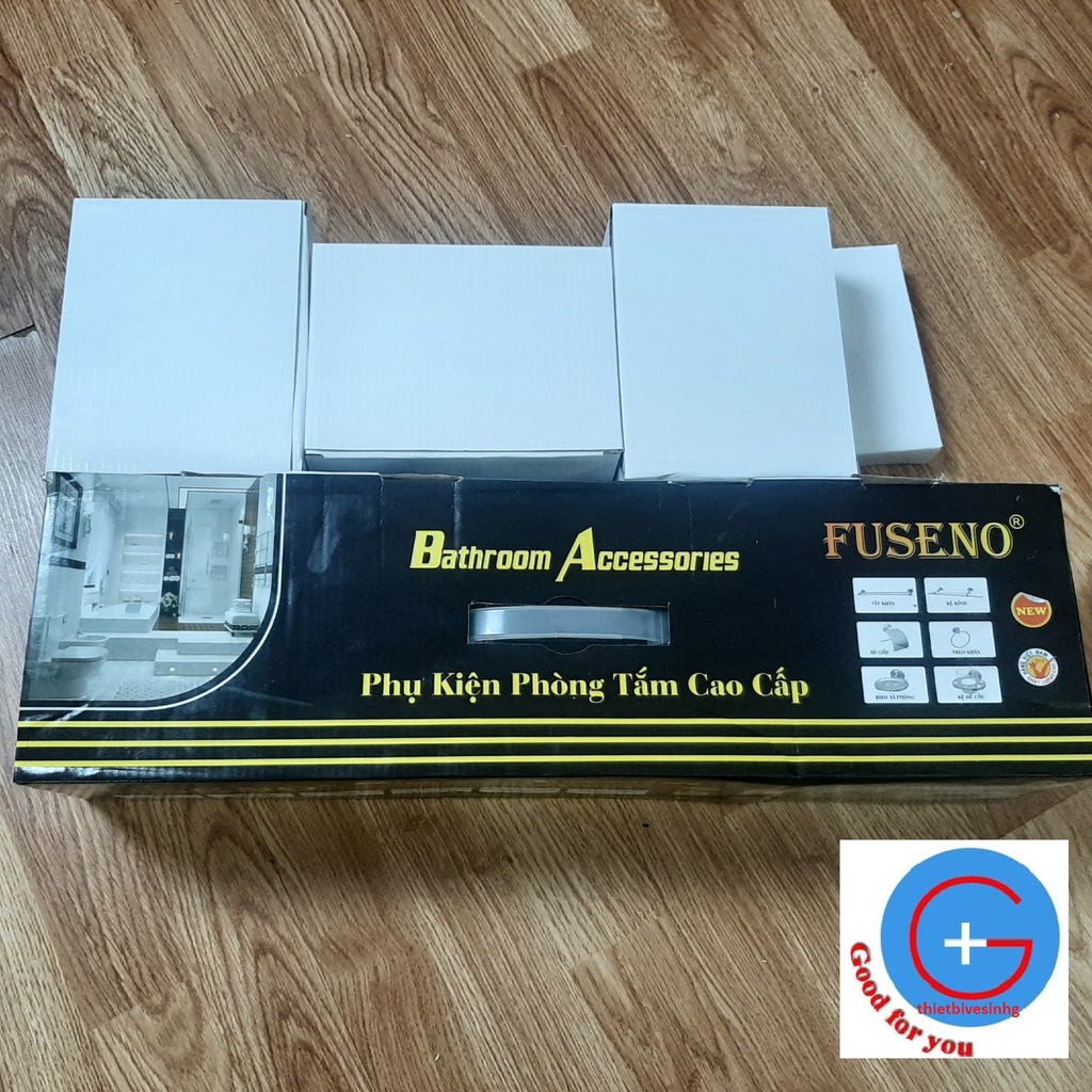 Bộ Phụ kiện nhà tắm cao cấp FUSENO-02- BỘ PHỤ KIỆN 6 MÓN