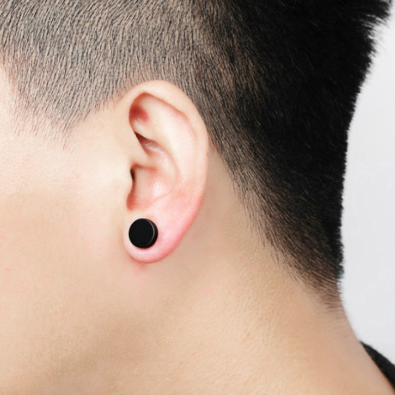 Khuyên tai VNOX bằng thép không gỉ thời trang cho nam và nữ