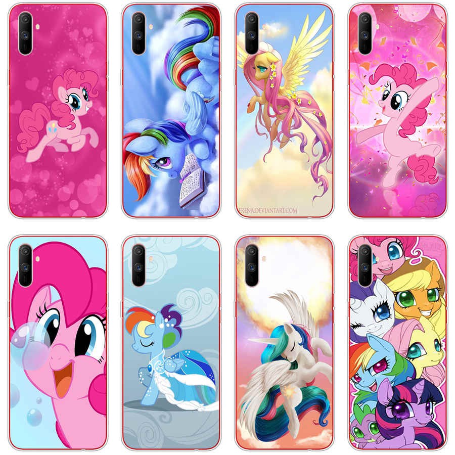 Ốp Lưng Điện Thoại Bằng Silicone Tpu Mềm In Hình My Little Pony Cho Oppo Realme C3 / A1K / A37 / Neo 9 / F1 / A35 / F9 Pro