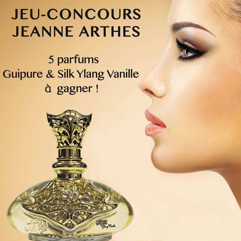 Nước hoa Pháp EDP Jeanne Arthes - GUIPURE YLANG VANILLE 100ml - Mùi hương ngọt, hương ngọc lan tây, hương vanila