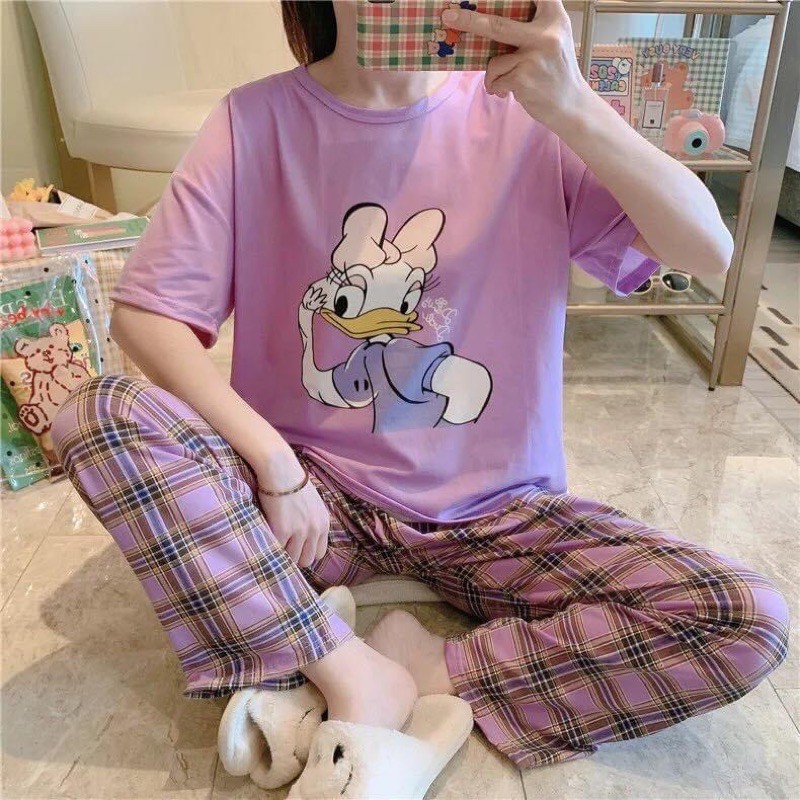 Đồ bộ thun nữ🌸🌸NHỮNG MẪU TAY NGẮN HOT NHẤT🌸🌸  Bộ mặc nhà cotton sẽ giúp gì cho các nàng  ✔️Cực kỳ thoải mái