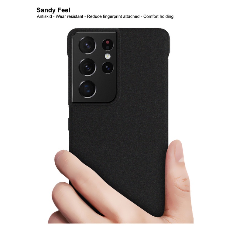 Ốp Điện Thoại Pc Cứng Siêu Mỏng Mặt Nhám Cho Samsung Galaxy S21 Ultra S21 Plus S21 + 5g