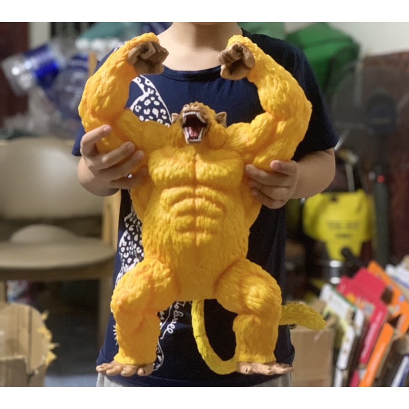 Mô hình khỉ đột vàng oozaru apafa saiyan goku vegeta cao 40cm - dragon ball