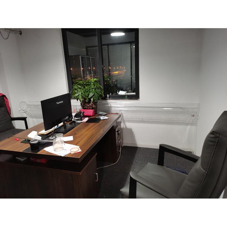 Bể tép cá acrylic hình dạng ống tròn dài 50cm