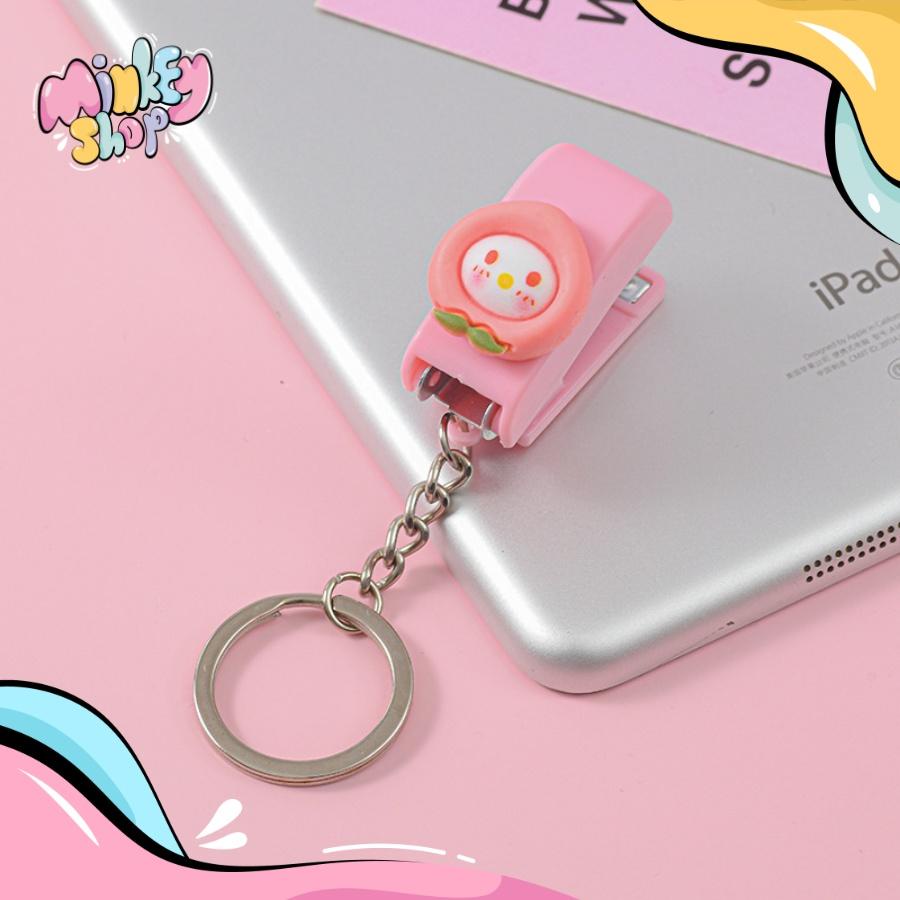 Móc Khoá Kim Bấm Độc Đáo Đáng Yêu Dễ Thương Nhiều Mẫu Phụ Kiện Túi Xách Balo Cặp Xách Cute 02MKKB -Minkey