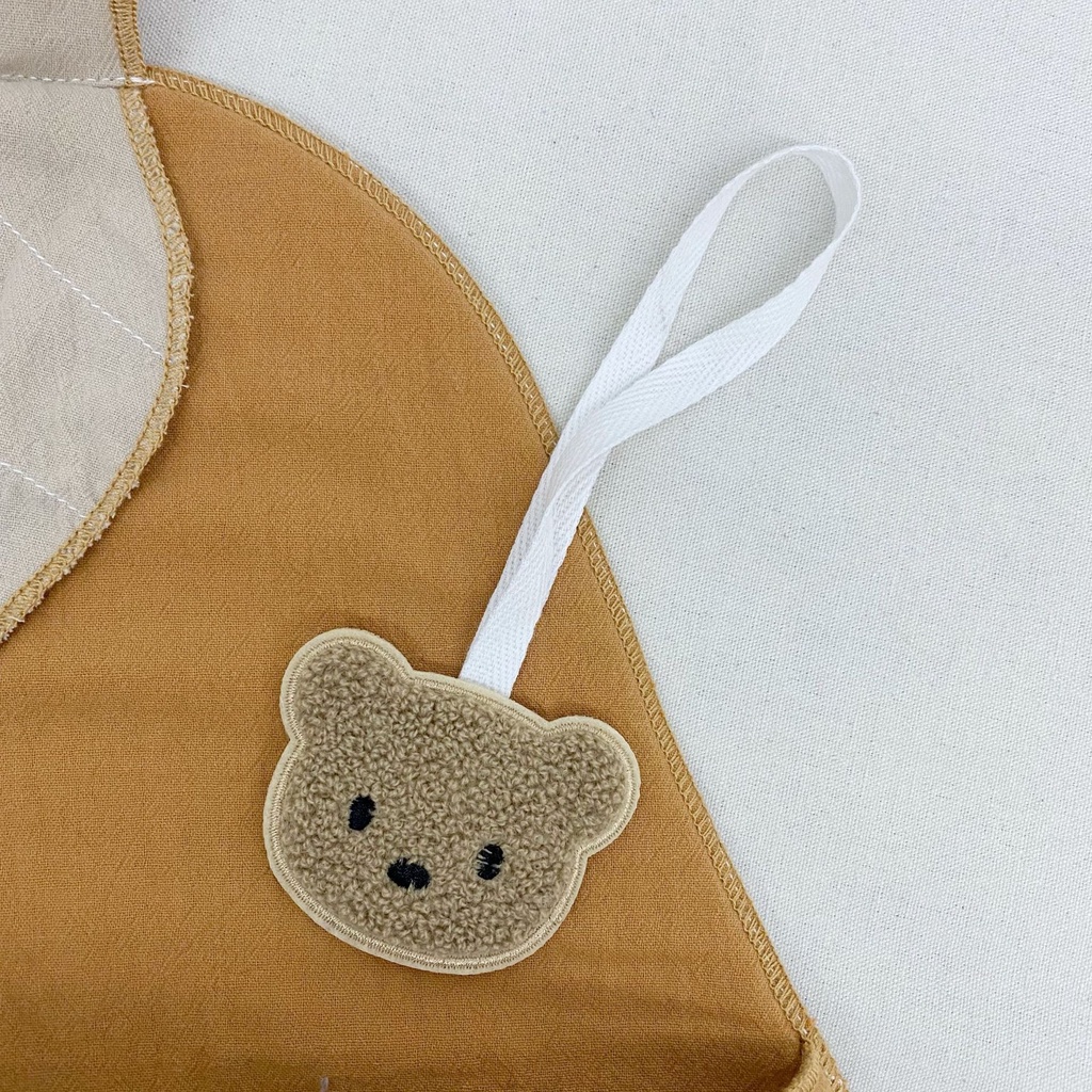 Thẻ Tên Mybabylive Hình Thỏ Hoạt Hình Có Dây Treo Trang Trí Ba Lô Đi Học Chống Thất Lạc Cho Bé