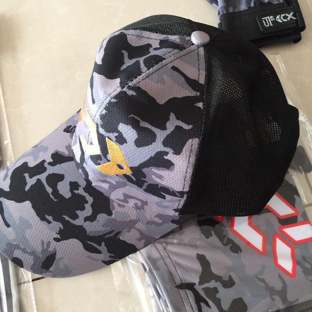 Combo Mũ Câu Cá + Găng Tay + Quấn Cổ + Ống Tay Chống Nắng Thương Hiệu Dawa 4 Món Cao Cấp