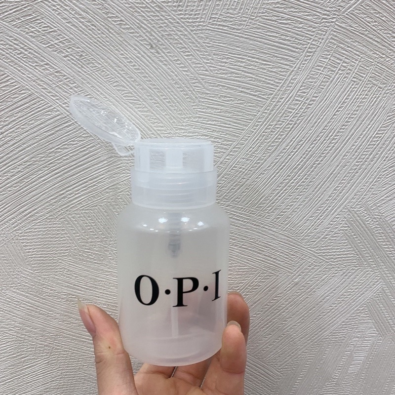 Bình nhấn OPI -đựng axiton ,đựng nước lau gel, Bình Đựng Nước Rửa Móng, Cồn - Acetone 250ml