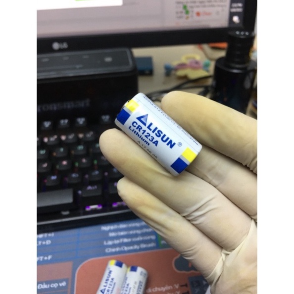 Pin CR123A 3V Lithium CR123A 3V Hãng Lisun  Pin CR123A dùng cho máy ảnh film và máy ảnh instax mini - PinChinhH