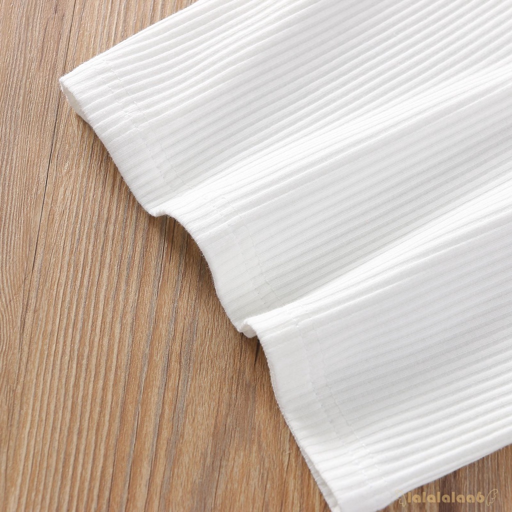 Set Áo Hai Dây Hở Vai + Quần Denim Rách Thời Trang Cho Bé Gái Laa6 | BigBuy360 - bigbuy360.vn