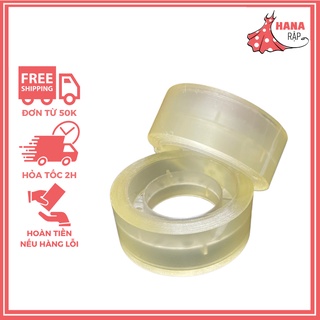 Băng keo trong nhỏ 2cm 1 cuộn dùng dán rập giấy | Rập Hana