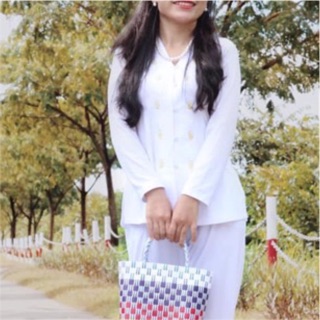 Mẫu Thun # Đồ Bộ Nữ# Quần Áo Nữ Jacket Top Kem Dress Women # Đồ Lam Đi Chùa