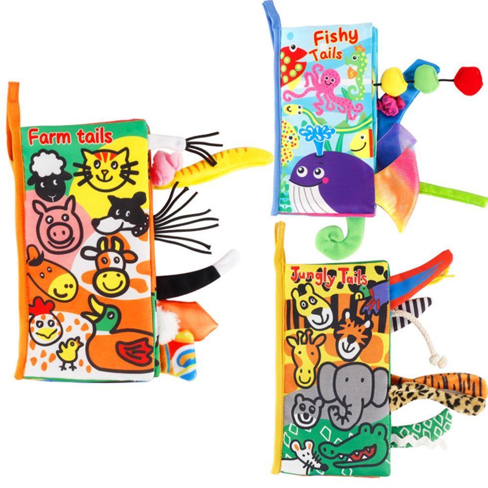 CLEVER Sách Vải Phát Triển Nhận Biết Rau Củ Quả Dành Cho Trẻ 0-3 Tuổi