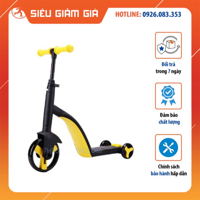Xe Scooter Nadle 3in1, Xe Trượt Trẻ Em 3 Công Dụng Cam Kết Bảo Hành