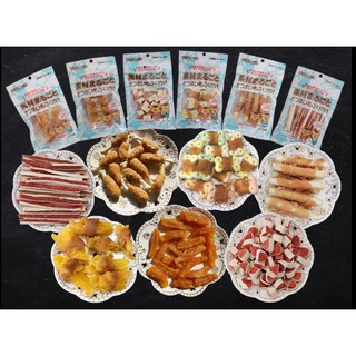 Bánh thưởng cho chó thơm ngon nhiều vị túi 100g