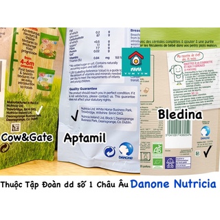 Date 12/22 2023 Bột ăn dặm Cow & Gate cho bé 4-6 tháng nội địa Anh UK