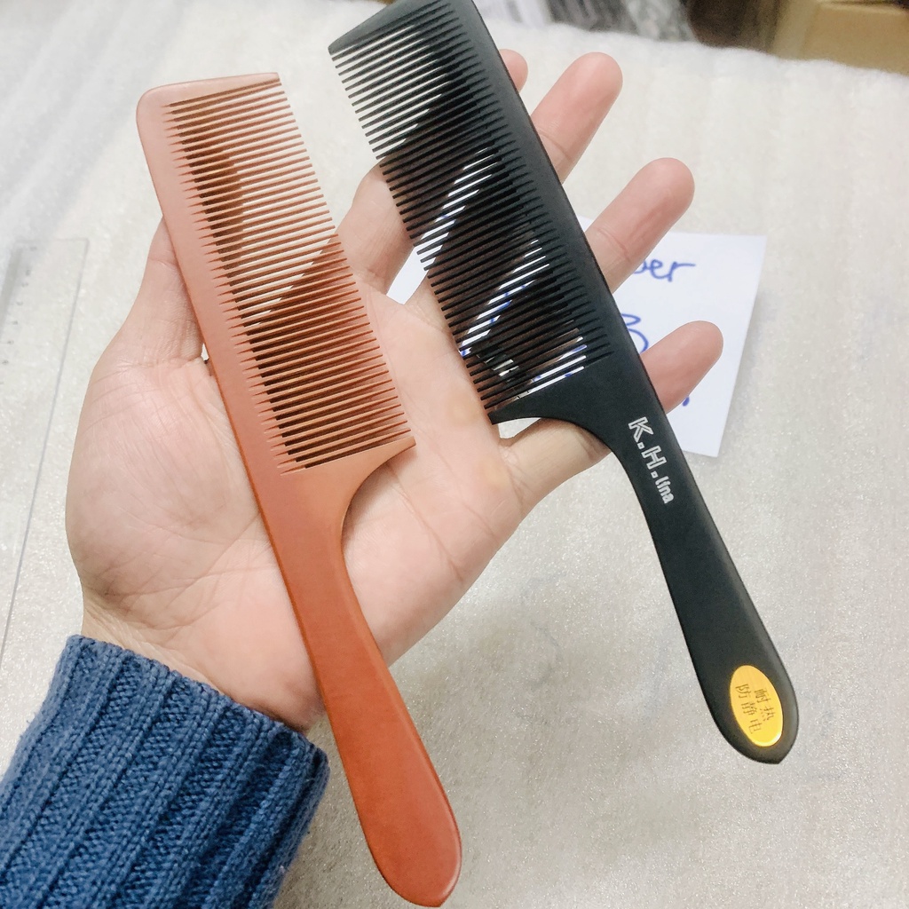 Lược Cắt Tóc Nam Chuyên Barber Bản To Vừa 3.8cm