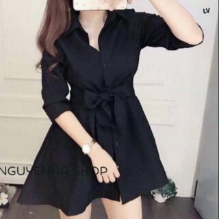 ĐẦM SƠ MI CHẤT KATE LỤA