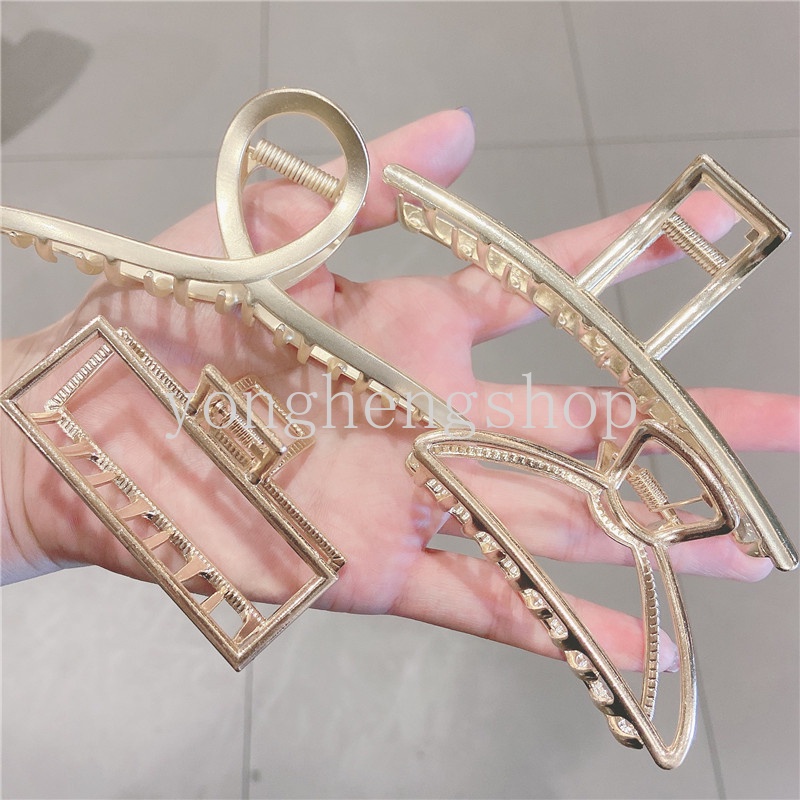 Kẹp Tóc Kim Loại Đính Ngọc Trai Thời Trang Cho Nữ