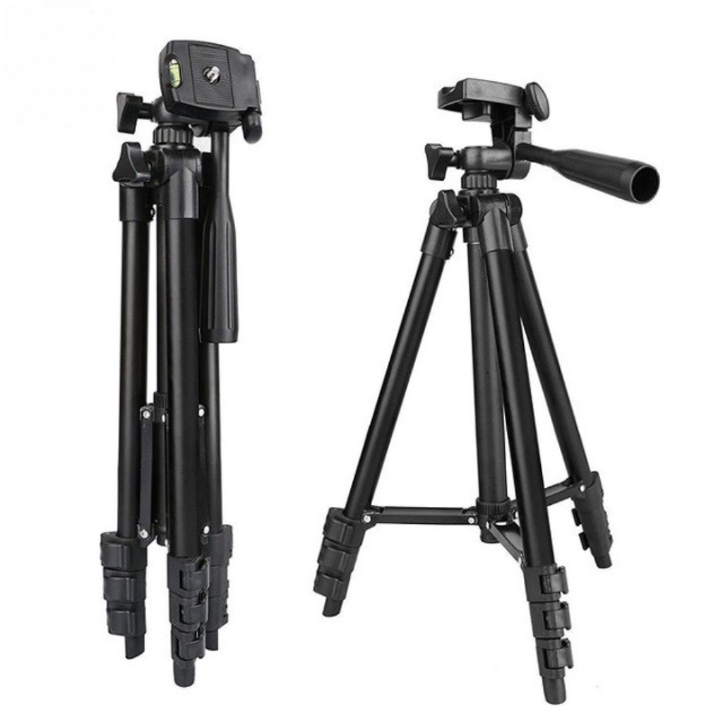 Gậy chụp ảnh 3 chân tripod 3120, 3110 kèm remote cứng cáp chắc chắn giá đỡ quay phim, livestream tặng đầu kẹp