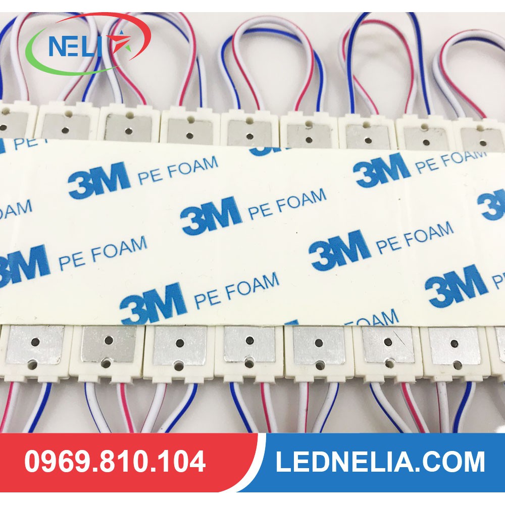 LED Hắt 3 Bóng Mắt 2835 Công Suất 1.2W Kích Thước 6114mm