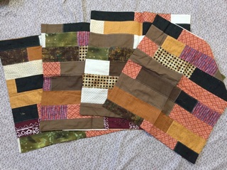 Set vỏ gối tựa ghép quilt