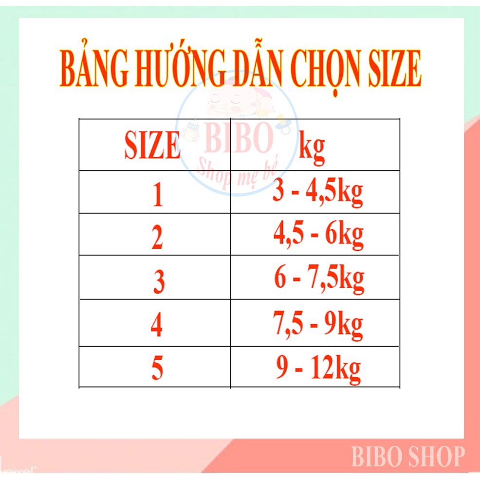 Combo 5 Quần Dài Sơ Sinh Hotga Màu Trắng, đáp đáy cho bé từ sơ sinh đến 12 kg, Quần Dài Mặc Tã Cho Bé- Hotga