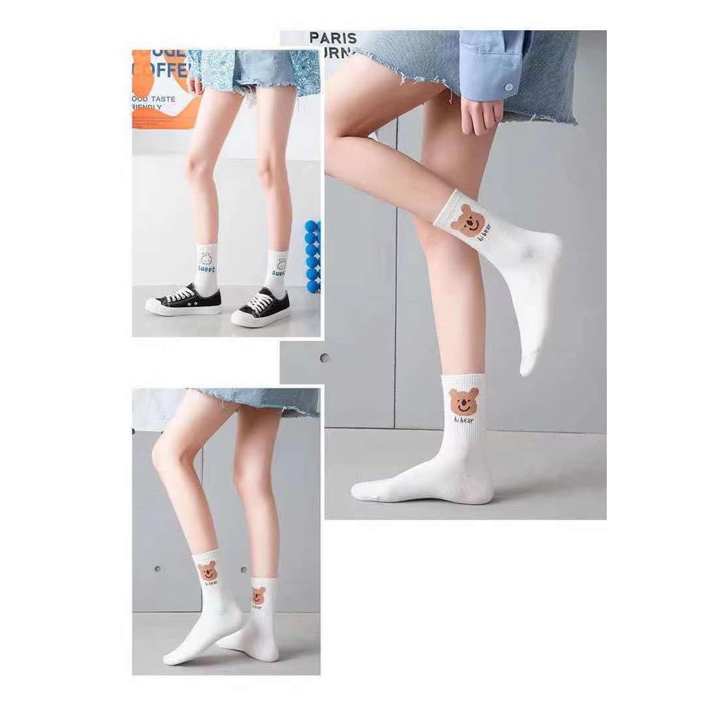 Tất cổ cao nam nữ thể thao công sở LEVANO phong cách Hàn Quốc co giãn hút ẩm hạn chế thối chân T023