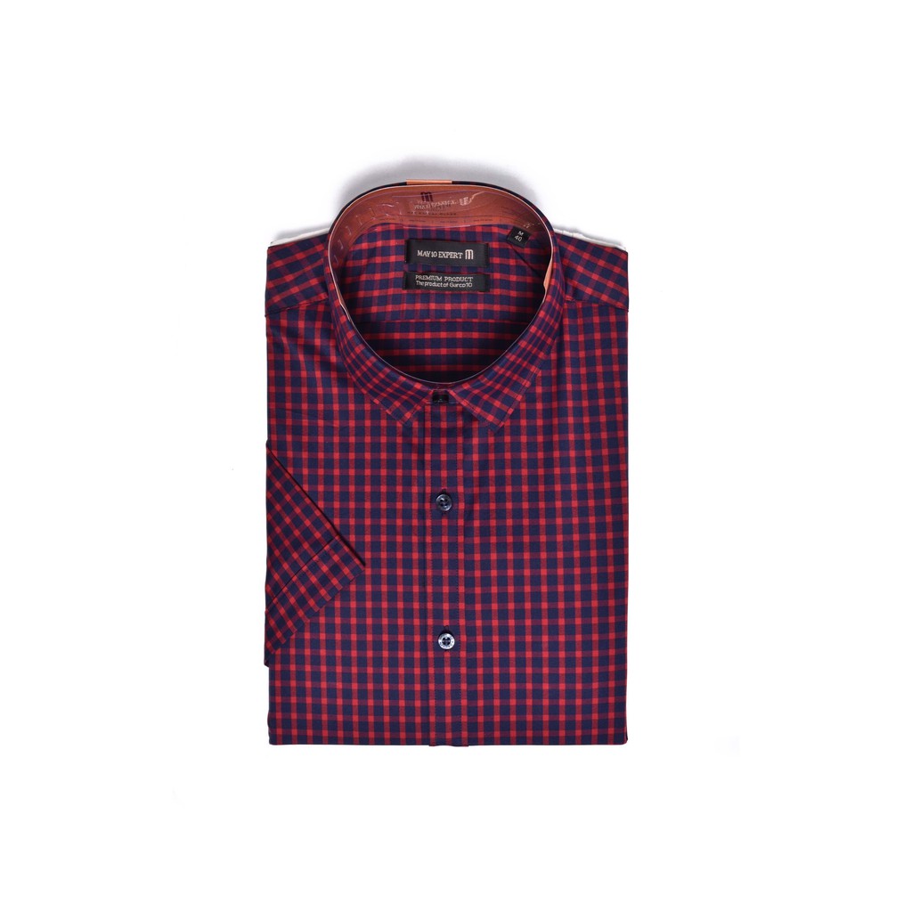 Áo sơ mi nam cộc tay chất liệu SPUN 𝑴𝑨𝒀 10 𝑪𝒉𝒊́𝒏𝒉 𝒉𝒂̃𝒏𝒈 mã SM0619ON 292 | BigBuy360 - bigbuy360.vn