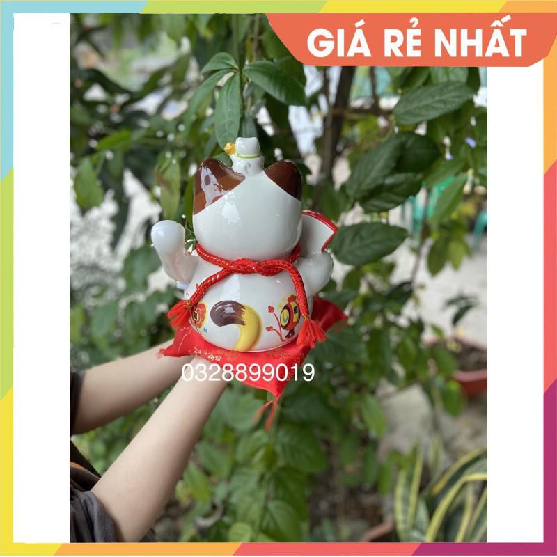 ( SIÊU HOT - MẪU MỚI) Mèo thần tài 25cm / 28cm vẫy tay  đẹp giá rẻ nhất thị trường