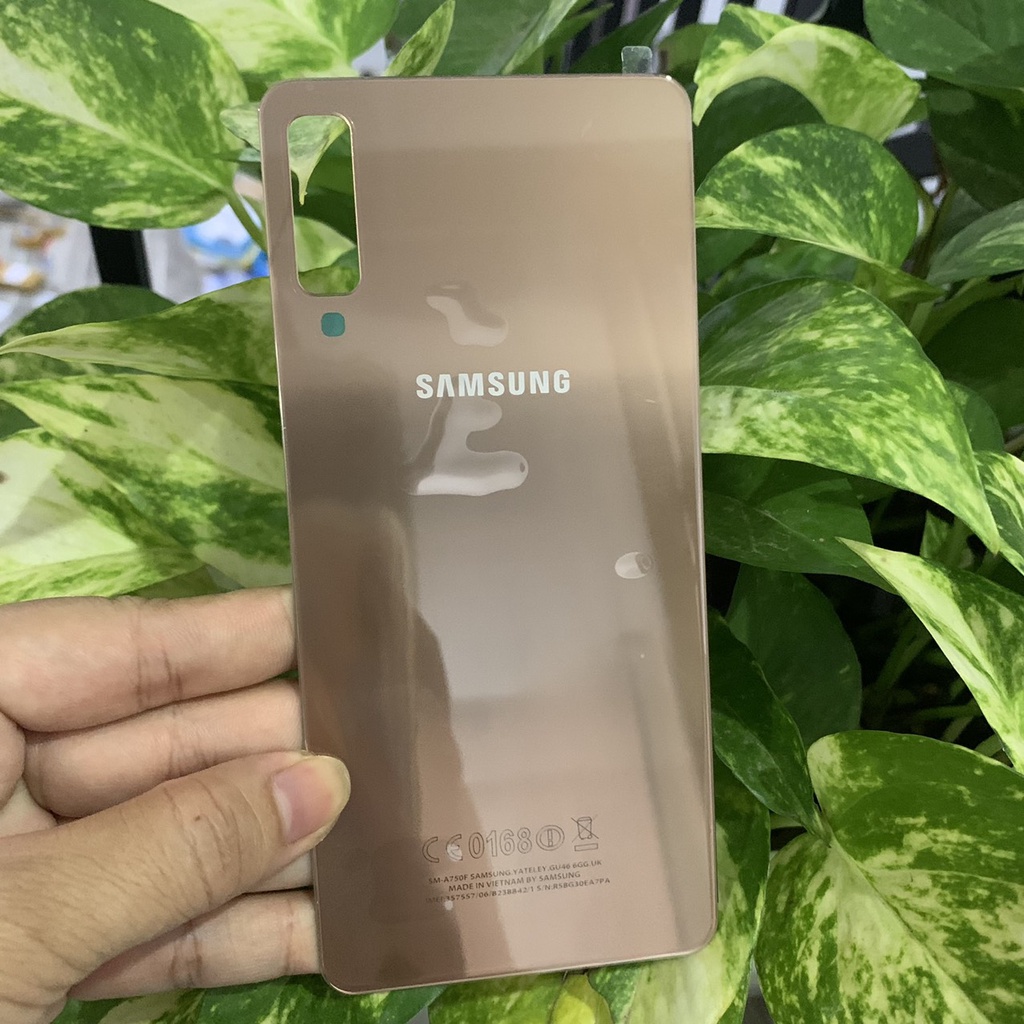BỘ VỎ + NẮP LƯNG KÍNH SAMSUNG A750 / A7-2018 ZIN