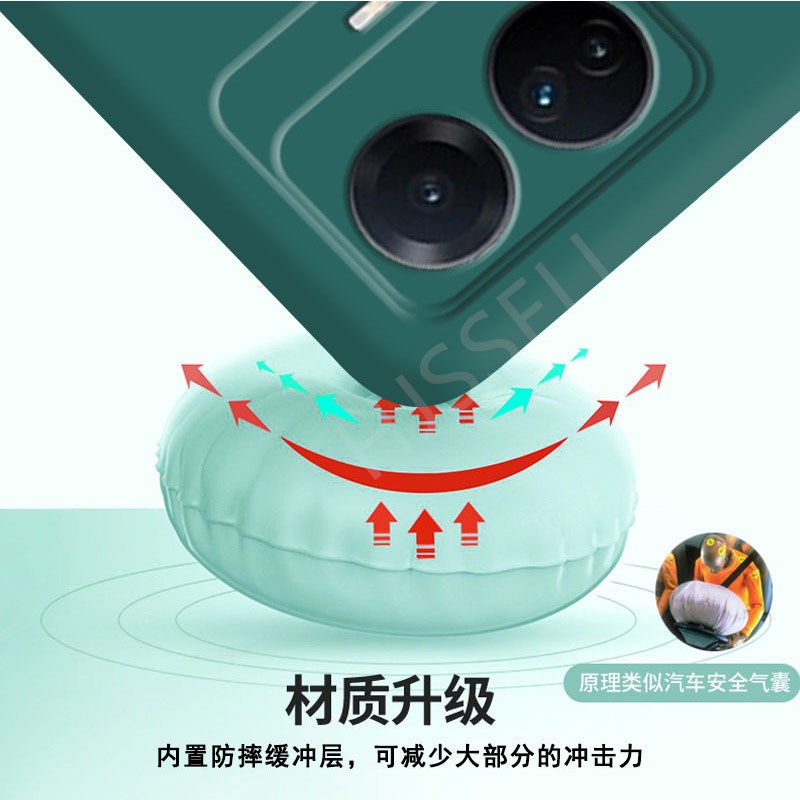 Ốp Điện Thoại TPU Silicone Màu Trơn Cho VIVO T1 5G VIVO T1X T15G