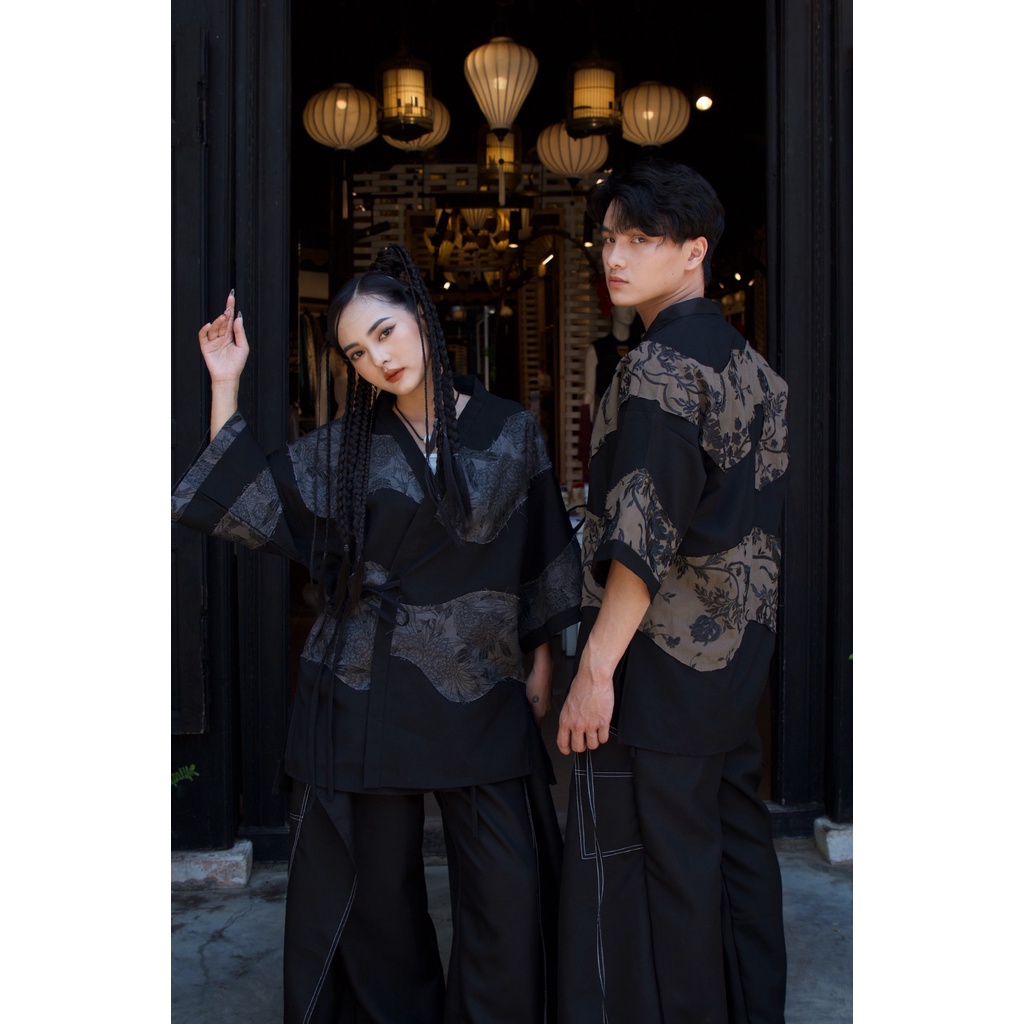 Áo Kimono Waves Rả Lượn Vòng