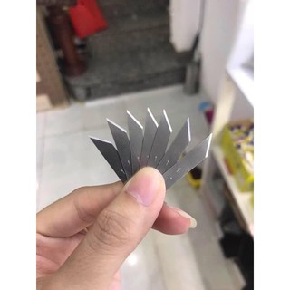 Lưỡi dao khắc (10 lưỡi)/ Hàng có sẵn